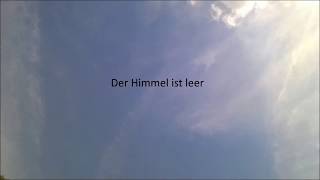 Der Himmel ist leer  Gedicht über Gott [upl. by Isma]