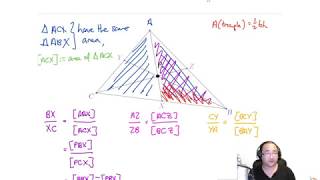 Cevians amp Cevas Theorem [upl. by Aihsirt267]