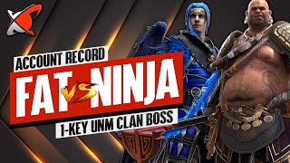 NINJA WAS OUTMATCHED FOR NOW  My New Record 1Key UNM CB Team  RAID Shadow Legends [upl. by Hiamerej]