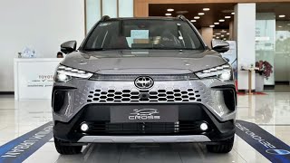 New Toyota Corolla Cross 18V  2024   Premium Luxury SUV  Silver Metallic Color [upl. by Callum671]