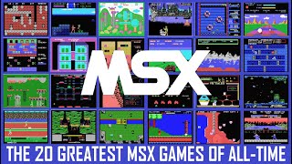 The 20 Greatest MSX Games of AllTime [upl. by Kannav]