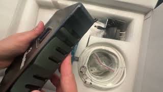 Unboxing AmSignalBars Cell Phone Booster for Home and OfficeUp to 5000Sq Ft [upl. by Vandyke]