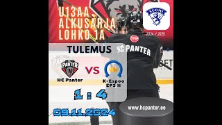 K Espoo Blues II vs HC Panter 091124 [upl. by Ferren868]