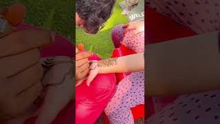 Mehndi h rachne wali 😘Ayra amp waniya vlogcutebaby littleayra song music cute 😘😊 [upl. by Hightower319]