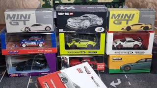 Premium Diecast Cars Tarmac Minichamps Poprace Minigt Schuco Unboxing and Review [upl. by Annovaj]