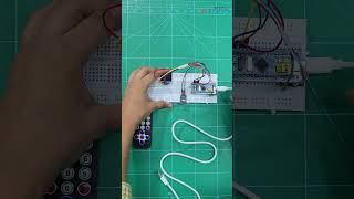 🚀 Master IR Control with STM32F103C8 and OLED Display 🛠️📟 [upl. by Ressan]