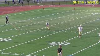 Stoneham High School Spartans vs Winthrop High School Vikings football Highlights week 1 2024 [upl. by Aynwat]