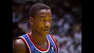 NBA 1988 playoff finals  Pistons vs Lakers game 7 Worthy 36 pts  16 rebs  10 assists [upl. by Treat]