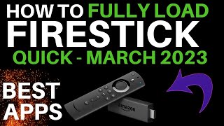 JAILBREAK FIRESTICK IN FEBRUARY 2023  BEST FULLY LOADED FIRESTICK 1 BEST APP STORE [upl. by Katine952]