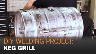 How to Make a Keg Grill [upl. by Obau]