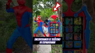 Encontramos el teléfono de espaiderman 😱😱 [upl. by Waligore]