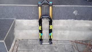 REVIEW FORK FOX FLOAT 34 CTD TRAVEL 160MM FACTORY KASHIMA COAT FOR 275 WHEEL TAPERED [upl. by Forland]