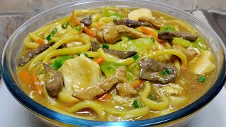 PAG NAPANOOD MO ITO HINDI KA NA BIBILI NG LOMI SA LABAS Easy and Yummy Lomi Recipe [upl. by Yrod]