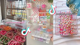 ✨🌸 Clay Bead Bracelet TikTok Compilation 🌸✨ 1  Bracelet Making TicToks [upl. by Schuh]