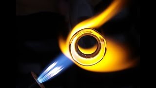 Flaring Lampworking  Glass Blowing Techniques [upl. by Essilrahc]