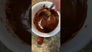 Best homemade broke boy hot chocolate homecafe hotchocolaterecipe latteart latteasmr barista [upl. by Clarence]