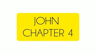 Bible reading for beginners John chapter 4 [upl. by Anastasie]