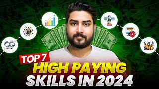 Top 7 Highest Paying Tech Skills for 2024 🔥 [upl. by Fitalludba]