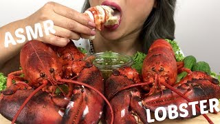 LOBSTER  ASMR Eating Sounds  NE Lets Eat [upl. by Nahtahoj]