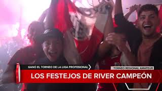 Los festejos en Madryn de River campeón [upl. by Dyolf]