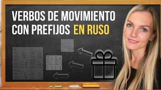 Verbos de movimiento en Ruso con Prefijos y Tablas Regalos para aprender a hablar bien [upl. by Iroj]