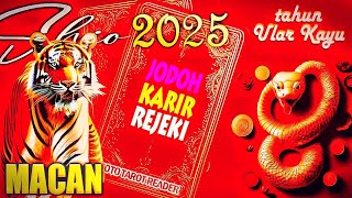 Shio MACAN di tahun ULAR KAYU  Peruntungan shio MACAN di tahun 2025 yg Ular Kayu  2576 Imlek [upl. by Novyert]