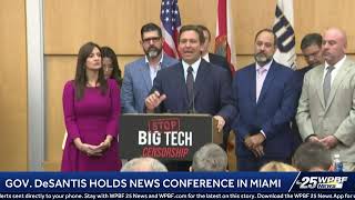 Gov DeSantis Holds News Conference [upl. by Kapoor642]