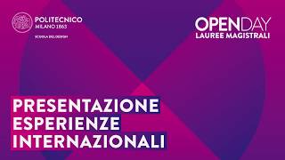 Presentazione Esperienze Internazionali Open Day Lauree Magistrali in Design 2018 [upl. by Attenohs467]