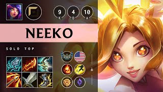 Neeko Top vs Urgot Godlike  NA Challenger Patch 1423 [upl. by Vivi]