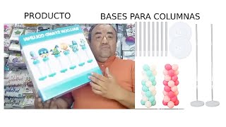 PRODUCTOS bases para globos CHASTY [upl. by Joseito]