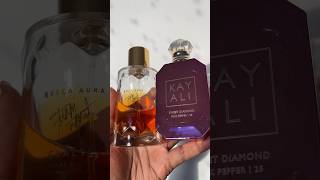 Kayali Sweet Diamond Pink Pepper amp Funmi Monet Exalte Layering Combo  scentoftheday perfumes [upl. by Lupe]