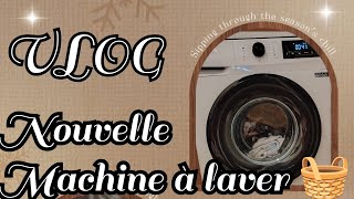 vlogmas nouvelle machine à laver 🧺 [upl. by Skees]