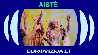 EUROVIZIJALT  Aistè – „We Will Rule The World“ [upl. by Bolt]