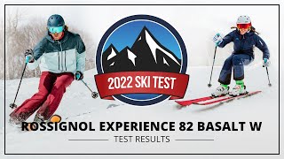 2022 Rossignol Experience 82 Basalt W  SkiEssentialscom Ski Test [upl. by Ardnekan]