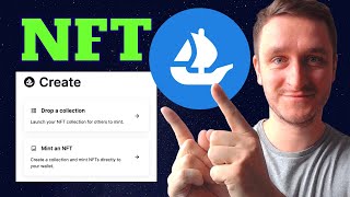 How to Create amp Sell NFT on OpenSea Studio  Tutorial 2024 [upl. by Sirad]