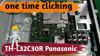 THL32C30R🖥️Panasonic LCD TV 🛠️Panasonic LCD TV one time blinking 📺Panasonic LCD TV servicing 🍀 [upl. by Gaal455]