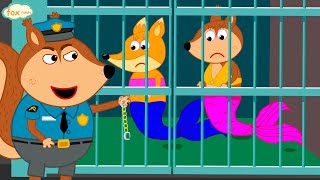 The Fox Family and friends cartoon for kids  mermaid adventures  funny season full episode 851 [upl. by Eaton]