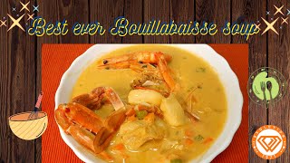 THE BEST HOME MADE BOUILLABAISSE  The best seafood so far [upl. by Eixid]