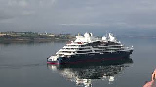 Ponant  Le Champlain Invergordon Harbour ScotlandUK [upl. by Ereveneug]