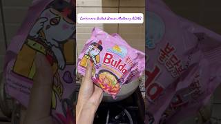 CARBONARA BULDAK KOREAN RAMEN  ASMR  MUKBANG VIDEO  Explore with UNIB shorts asmr [upl. by Neuburger]