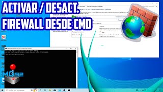 Como Desactivar Firewall desde CMD en Windows 10 y 11 FACILMENTE 😦 [upl. by Khan]