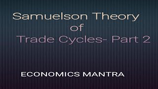 Samuelson Theory of Trade Cycles part 2 Types of Fluctuations and Criticism [upl. by Jeanette]