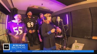 Dundalk rappers create rap for Baltimore Ravens ahead of playoffs [upl. by Boswell]