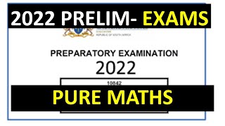 2022 PURE MATHS P1 GRADE 12 MATHEMATICS PAPER 1 PRELIM 2022 PURE MATHS P1 2022 THUNDEREDUC [upl. by Kcyrred51]