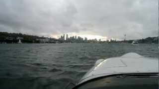 Seaplane Takeoff  Lake Union Seattle Washington [upl. by Herby205]