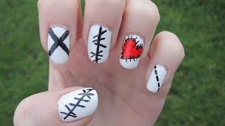 Kpop VIXX  Voodoo Doll nail art [upl. by Lynnette]