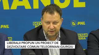 LIBERALII PROPUN UN PROIECT DE DEZVOLTARE COMUN TELEORMANGIURGIU [upl. by Primaveria]