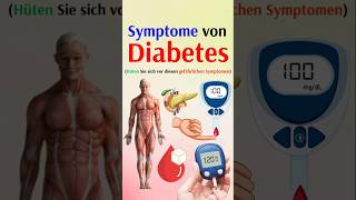 Symptome von Diabetes [upl. by Dermott]