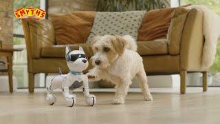 Ziggy le chien robot interactif tattend chez Smyths Toys [upl. by Sakmar]