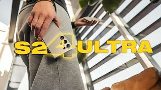 Распаковка Samsung Galaxy S24 Ultra  первый обзор [upl. by Anitsirc]